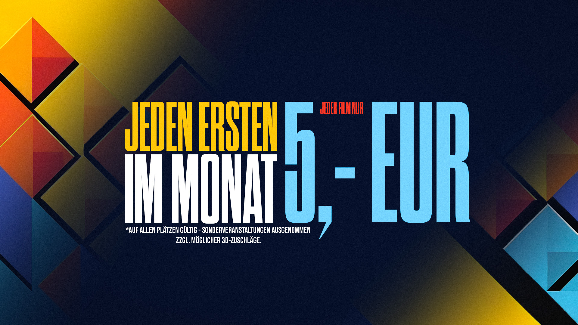 Jeden Ersten im Monat